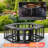 Safila Hexagon Steel Fire Pit Table with Lid-197093458