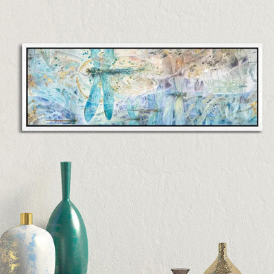 Against The Flow by Stephanie Law - Panoramic Painting on Canvas