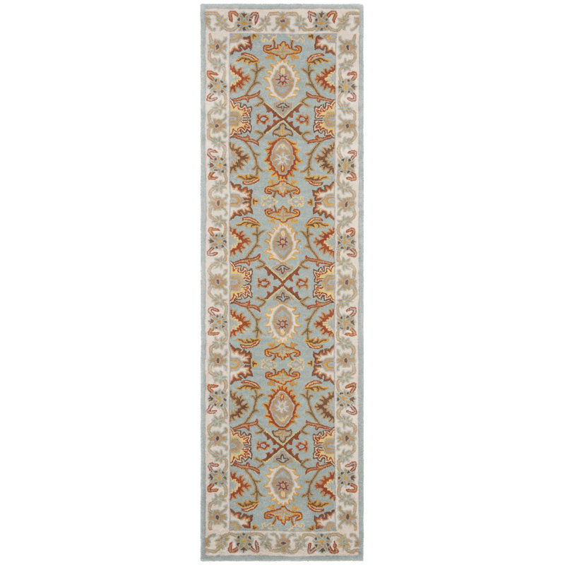 Chaim Hand Tufted Wool Oriental Rug, Runner 2'3" x 20'
