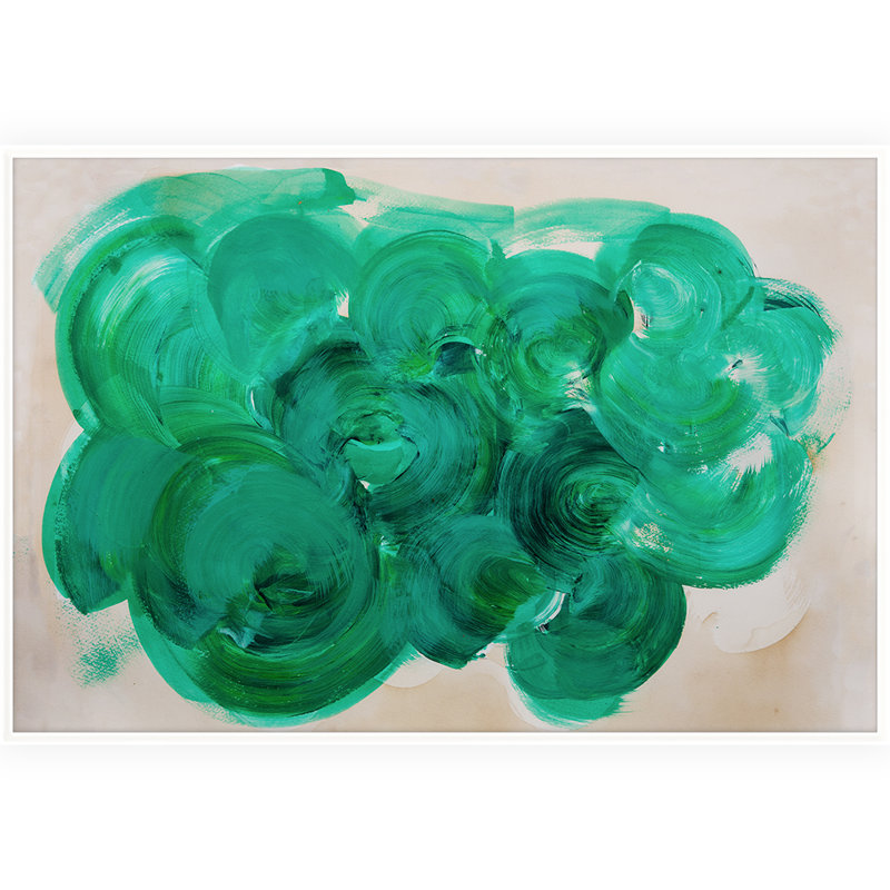 Green Agate 2 Print by ZBC Everyday