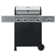 Kenmore 4-Burner Freestanding Open Cart Propane Gas Grill with Side Burner