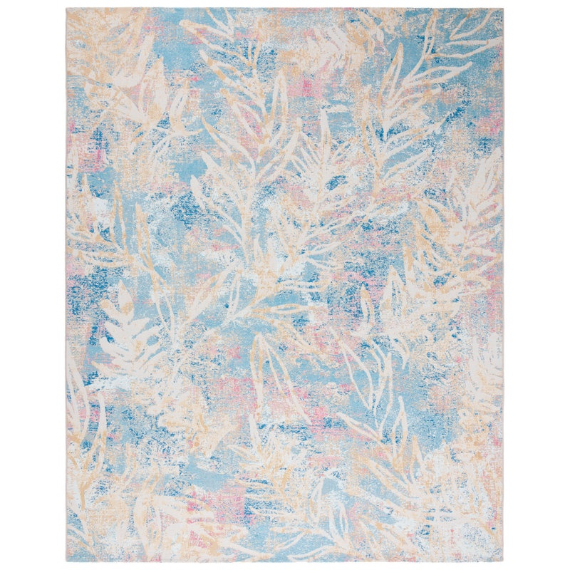 Barbados 500 Performance Floral Indoor/Outdoor Area Rug, Rectangle 8' x 10'5"