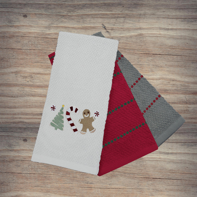 Cotton Tea Towel Kitchen Towel, White