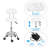Codnor Backed Adjustable Height Ergonomic Lab Stool with Removable Casters / Wheels-369051627