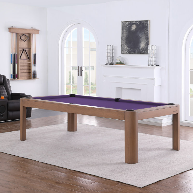 Table de billard Cadora Duo Slate, Water Resistant Purple, 8 pi, Oui