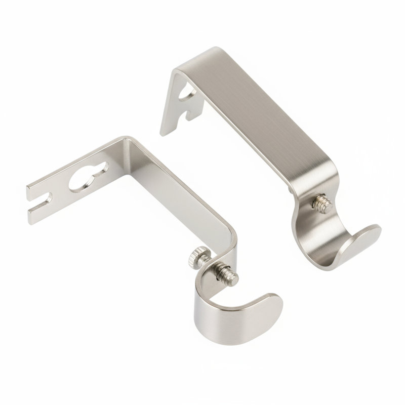 6cm Mounting Bracket, Brushed Silver