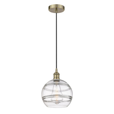 Luminaire suspendu 1 lumière Edison Bienes-616-G556