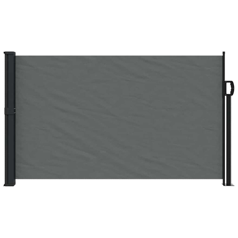 Auvent latéral vidaXL anthracite 118,11 x 66,93 po en polyester, 66.93" H x 118.11" W, Anthracite