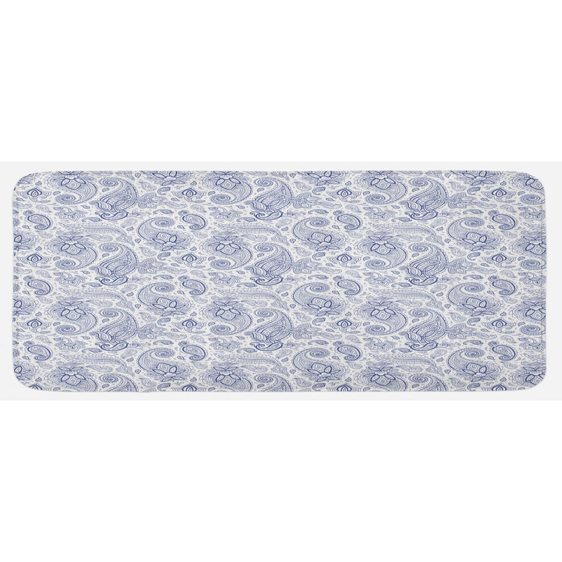 Eclectic Polyester Kitchen Mat