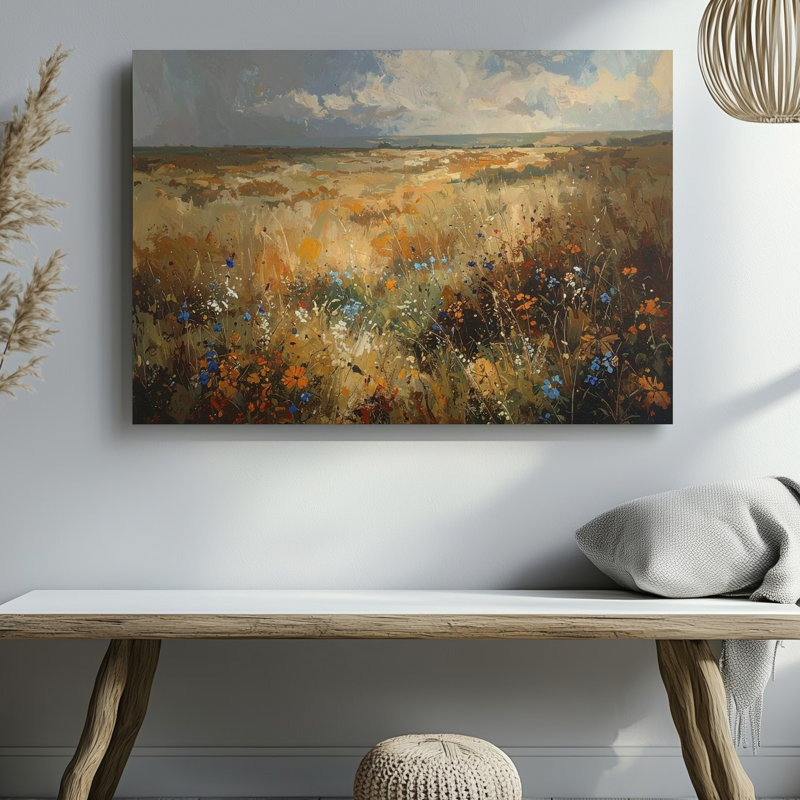 Golden Meadow Wildflowers, H 20 po x l 30 po
