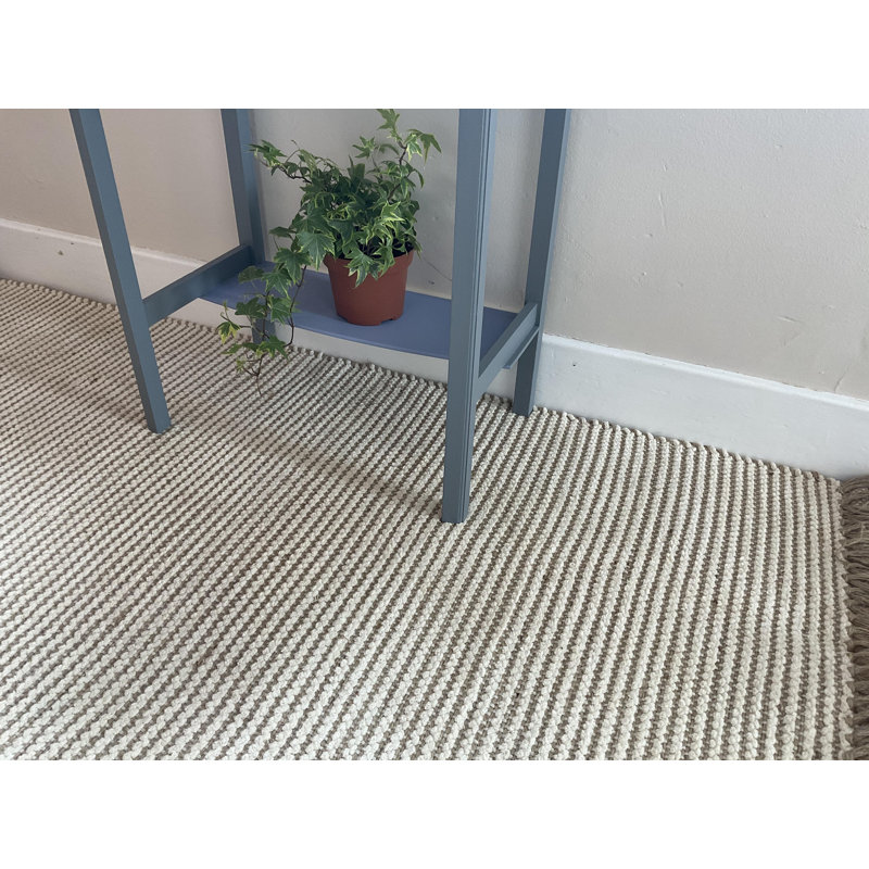 McFall Striped Hand Woven Area Rug, Runner 70 x 200cm