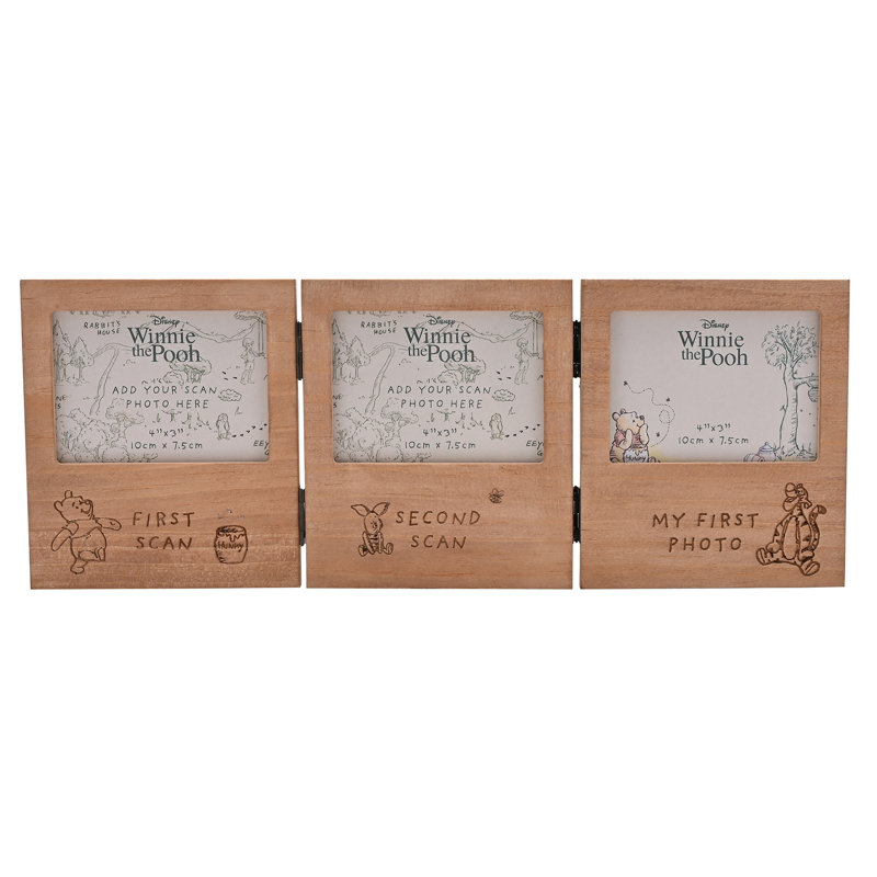 Disney Winnie The Pooh Folding Multi Aperture Scan Frame
