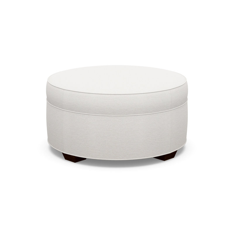 Round Ottoman, 9637-49, Walnut