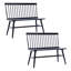 Banc en bois massif Modern Farmhouse Hadiya-99057899