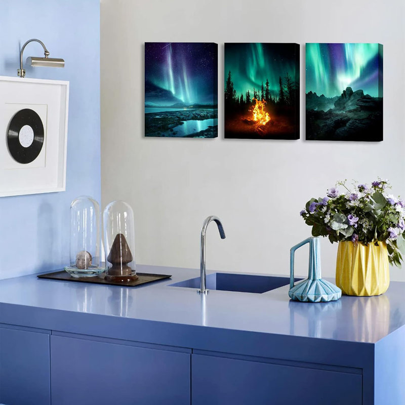 3 Piece Wrapped Canvas Print