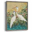 Reproduction encadrée Heron Lagoon II - bois massif-1787661079