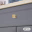 Paquet multiple de boutons carrés 13/16 po