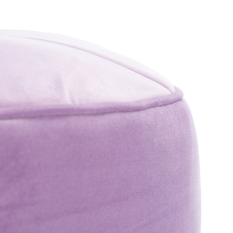 Repose-pieds 21 po, Velours lilas