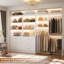 47.2" Closet System with 6 Wooden Drawers-1252622306