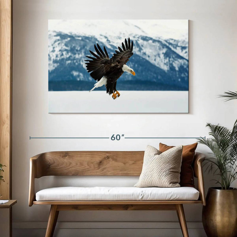 Alaskan Eagle, 32" H x 48" W