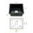 Opcraft 18×16 Quartz Stone Single Bowl Undermount Kitchen Sink With Basket Strainer