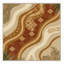 Tapis moelleux moelleux d'inspiration marocaine en brun et beige-710736723
