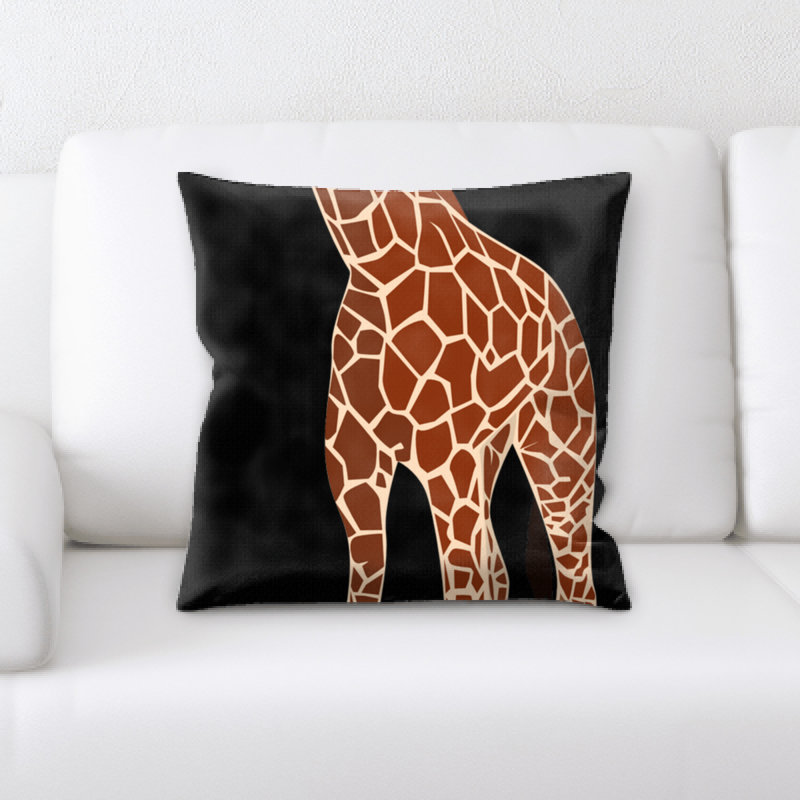Giraffe Throw Pillow