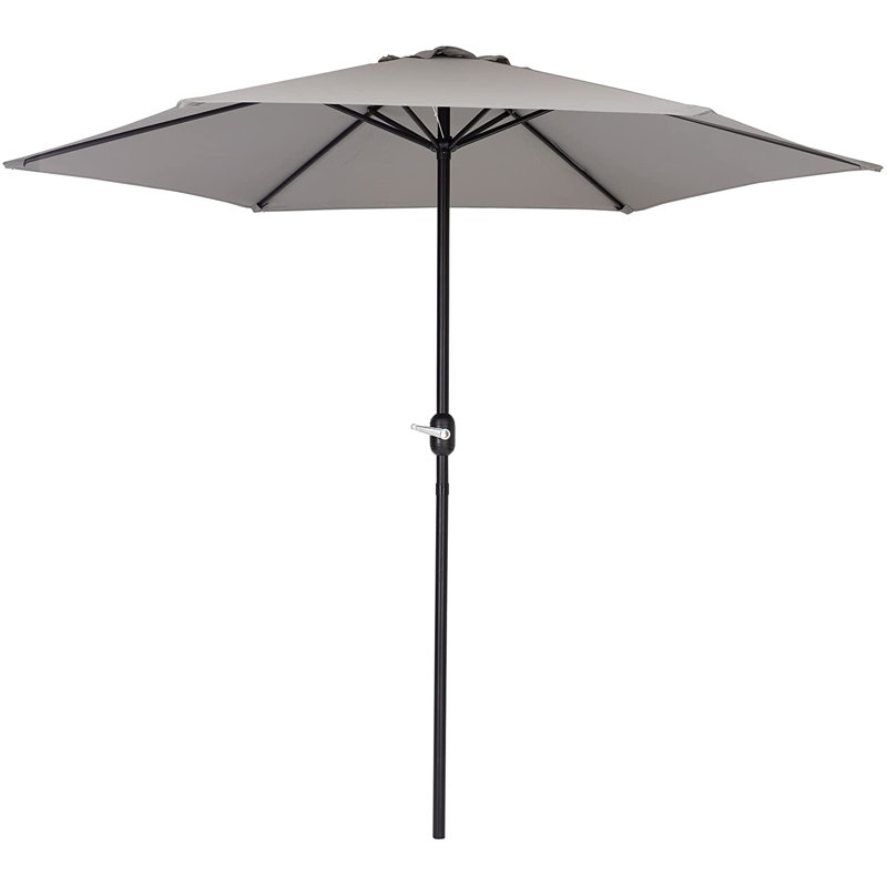 Deracy 236cm Parasol, Grey
