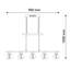 Allera 5 - Light Black LED Pendant