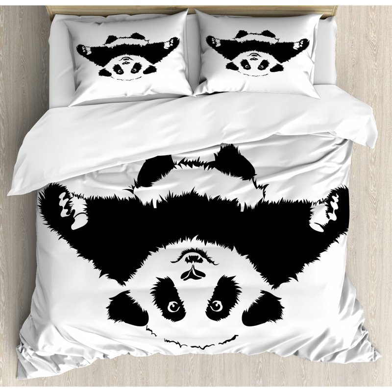Eclectic Polyester Duvet Cover, King Duvet Cover + 2 Pillow Shams