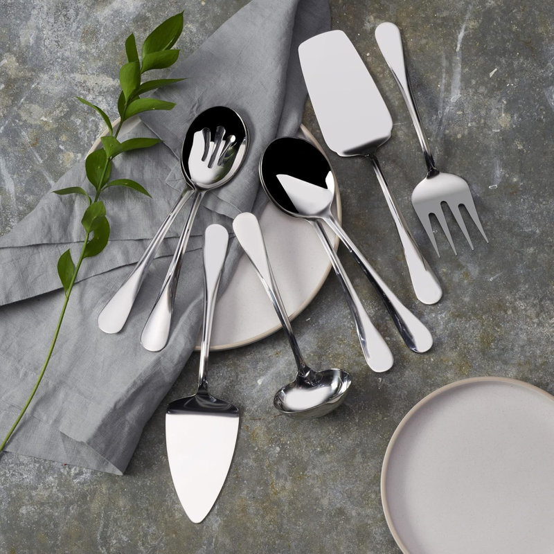 8-Piece Stainless Steel Serving Set