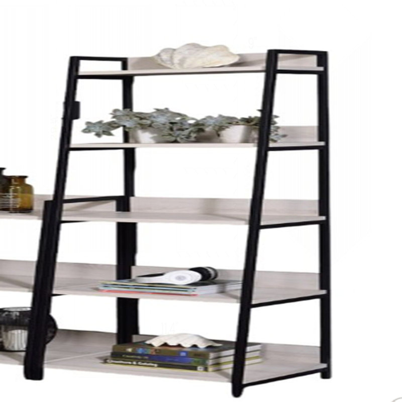Versatile Freestanding Bookshelf with Open Compartments for Efficient Storage