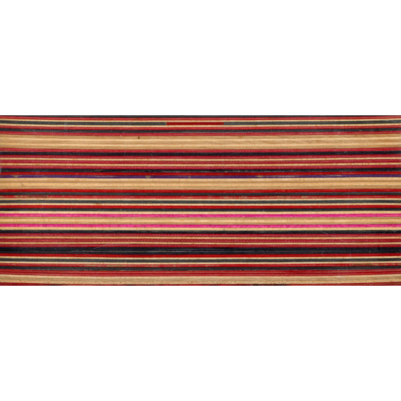 Carreau de céramique à motif 4 po x 10 po rePly, Rouge