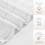 4 serviettes essuie-mains de qualité supérieure 16 "X 28", 600 g / m², 100% coton filé à l'anneau-1346043785