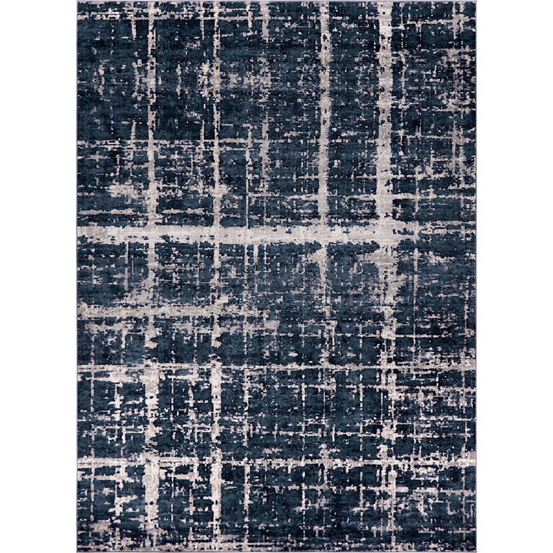 Heights Abstract Indoor Rug, Rectangle 5' x 8'