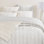 Blissful Bamboo Pearl/Silver Quilt