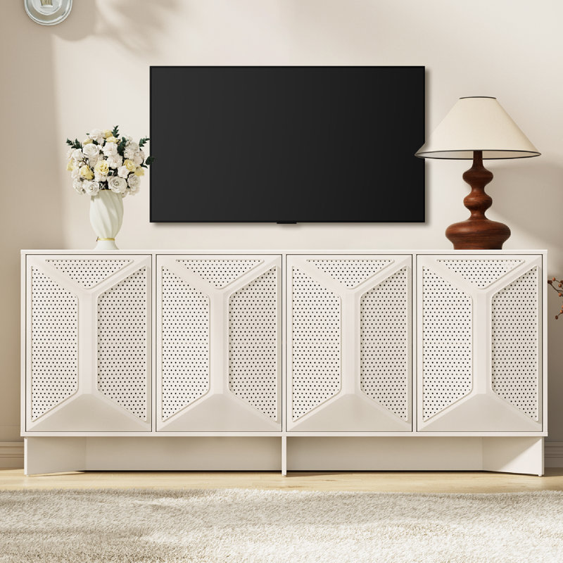 70''09 Wide Sideboard with 4 doors Clearance