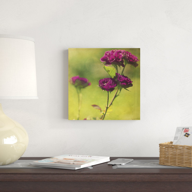 «Waiting On» - mauve IV, H 12 po x l 12 po x P 1,25 po