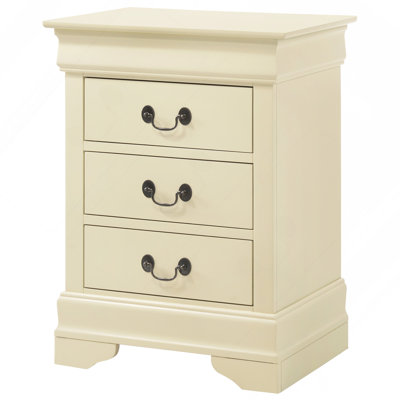 Traditional Beige Nightstand For Any Bedroom