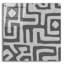 Art mural en verre acrylique Epic Art «Square Decorative Batik 5» par Alonzo Saunders-116352704