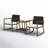 Autzen 2 - Person Acacia Wood Patio Conversation Set with Cushions