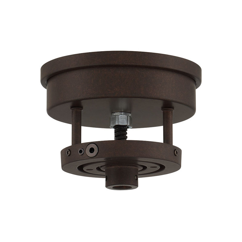 Adaptateur de plafond incliné, Bronze vieilli texturé