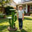 Resin Cactus Outdoor Plant Stand