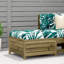 Bui Wood Outdoor Ottoman