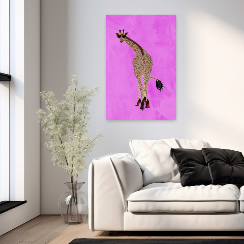 Art contemporain contemporain abstrait, H 36 po x l 24 po