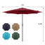 Parasol de marché de 132 po Alorton (support non inclus)-3449022