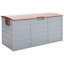 WFX Utility 112cm W 290L Water Resistant Plastic Deck Box in Grey