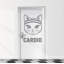 Autocollant de porte de salle de bain pour femmes, autocollant en vinyle 1108DRS-1665537764-1665537765
