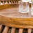 Hoxton coffee table set made of solid wood