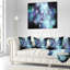 Ciel étoilé Perfect Flowery - coussin imprimé abstrait-30643155-30643159